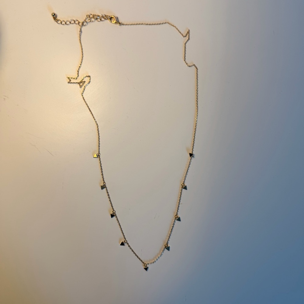 Uncommon James Gold Triangle Station Necklace